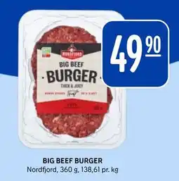 Rema 1000 BIG BEEF BURGER tilbud