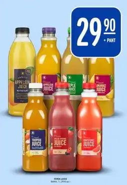 Rema 1000 FERSK JUICE tilbud