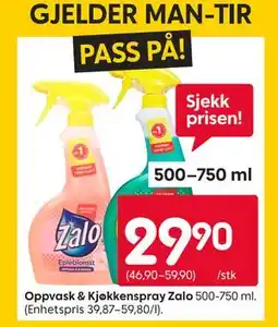 Rusta Oppvask & Kjøkkenspray Zalo tilbud