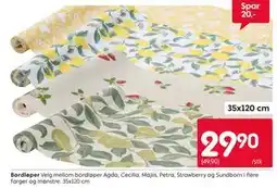 Rusta Bordløper tilbud