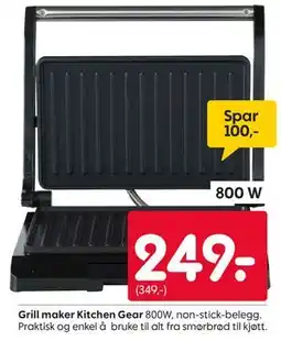 Rusta Grill maker Kitchen Gear tilbud