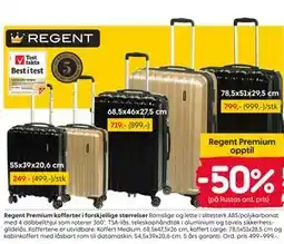 Rusta Regent Premium kofferter i forskjellige størrelser tilbud