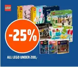 Coop Obs ALL LEGO UNDER 200 tilbud