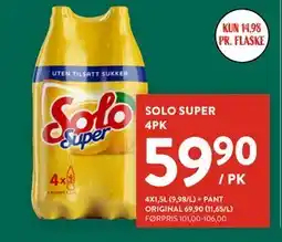 Jacobs SOLO SUPER 4PK tilbud