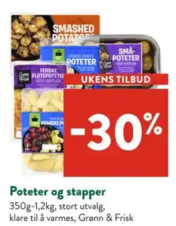 Jacobs Poteter og stapper tilbud