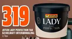 Obs Bygg JOTUN LADY PERFECTION TAK 02/HELMATT INTERIØRMALING tilbud