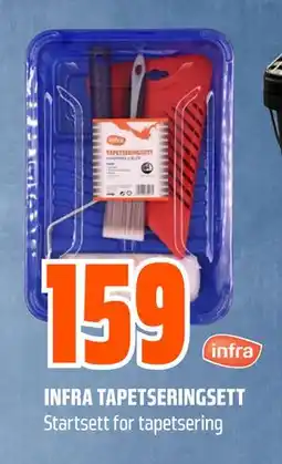 Obs Bygg INFRA TAPETSERINGSETT tilbud