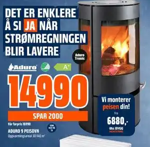 Obs Bygg ADURO 9 PEISOVN tilbud