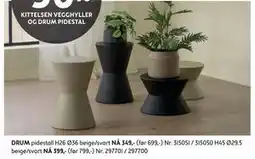 Bohus DRUM pidestall tilbud