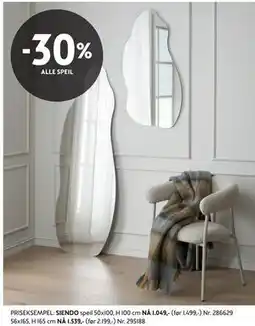 Bohus SIENDO. speil tilbud