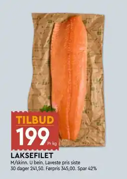 Coop Mega LAKSEFILET tilbud