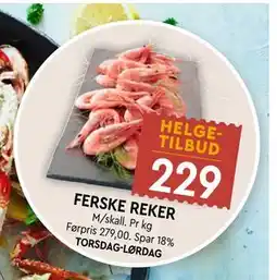 Coop Mega FERSKE REKER tilbud