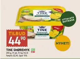 Coop Mega TINE SMØREMYK tilbud