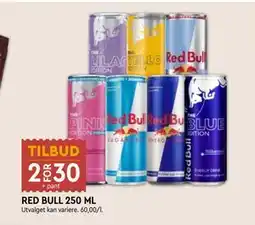 Coop Mega RED BULL 250 ML tilbud