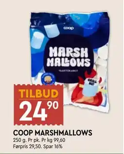 Coop Mega COOP MARSHMALLOWS tilbud