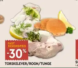 Coop Mega TORSKELEVER/ROGN/TUNGE tilbud