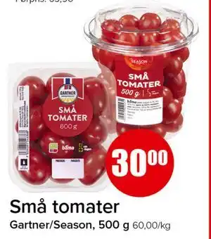 Spar Små tomater tilbud