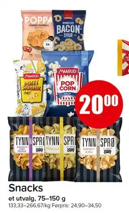 Spar Snacks tilbud