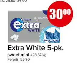 Spar Extra White 5-pk tilbud
