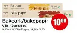 Spar Bakeark/bakepapir tilbud