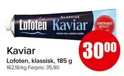 Spar Kaviar tilbud