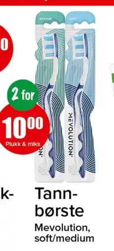 Spar Tannbørste tilbud