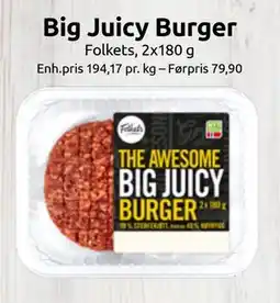 Joker Big Juicy Burger tilbud