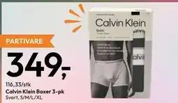 Gigaboks Calvin Klein Boxer 3-pk tilbud