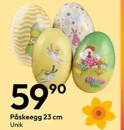 Gigaboks Påskeegg 23 cm tilbud