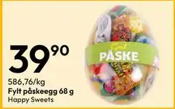 Gigaboks Fylt påskeegg 68 g tilbud