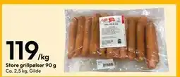 Gigaboks Store grillpølser tilbud
