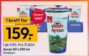 Gigaboks Ayran 20 x 250 ml tilbud