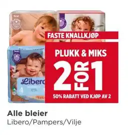 Meny Alle bleier tilbud