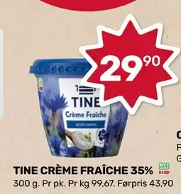 Matkroken TINE CRÈME FRAÎCHE 35% tilbud
