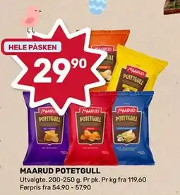 Matkroken MAARUD POTETGULL tilbud