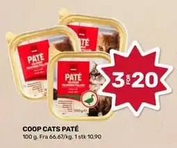 Matkroken COOP CATS PATÉ tilbud