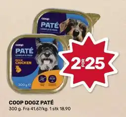 Matkroken COOP DOGZ PATÉ tilbud