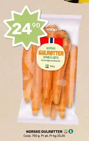 Matkroken NORSKE GULRØTTER tilbud