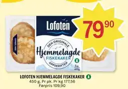 Coop Prix LOFOTEN HJEMMELAGDE FISKEKAKER tilbud
