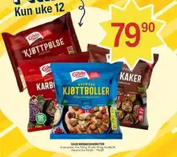 Coop Prix GILDE MIDDAGSFAVORITTER tilbud