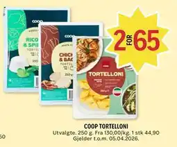 Coop Prix COOP TORTELLONI tilbud