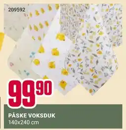 Europris PÅSKE VOKSDUK tilbud