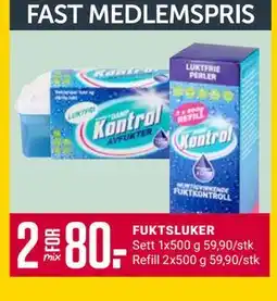 Europris FUKTSLUKER, Medlemspris tilbud