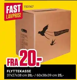 Europris FLYTTEKASSE tilbud