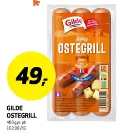 Bunnpris GILDE OSTEGRILL tilbud
