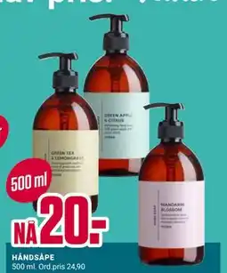 Europris HÅNDSÅPE tilbud