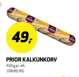 Bunnpris PRIOR KALKUNKORV tilbud