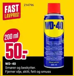 Europris WD-40 tilbud