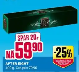 Europris AFTER EIGHT tilbud