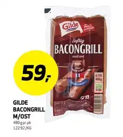 Bunnpris GILDE BACONGRILL M/OST tilbud